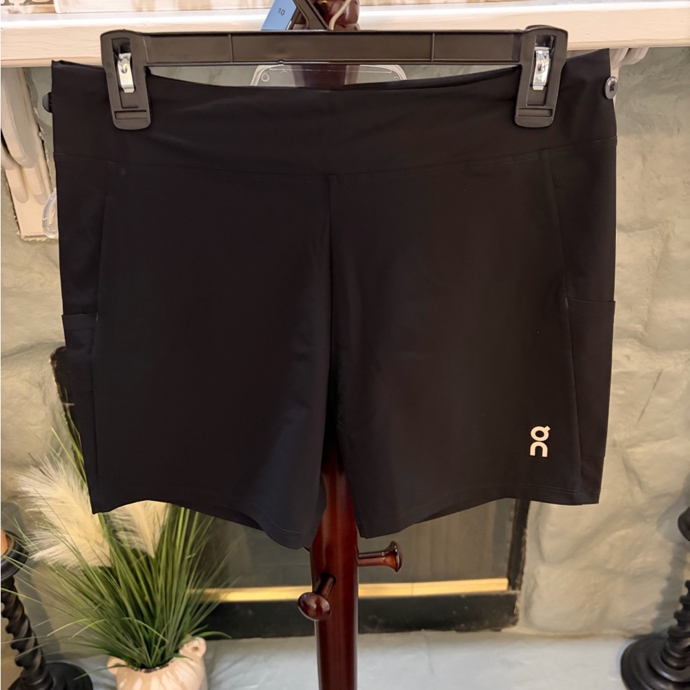 On Running Black Men's Half Tight Running Shorts